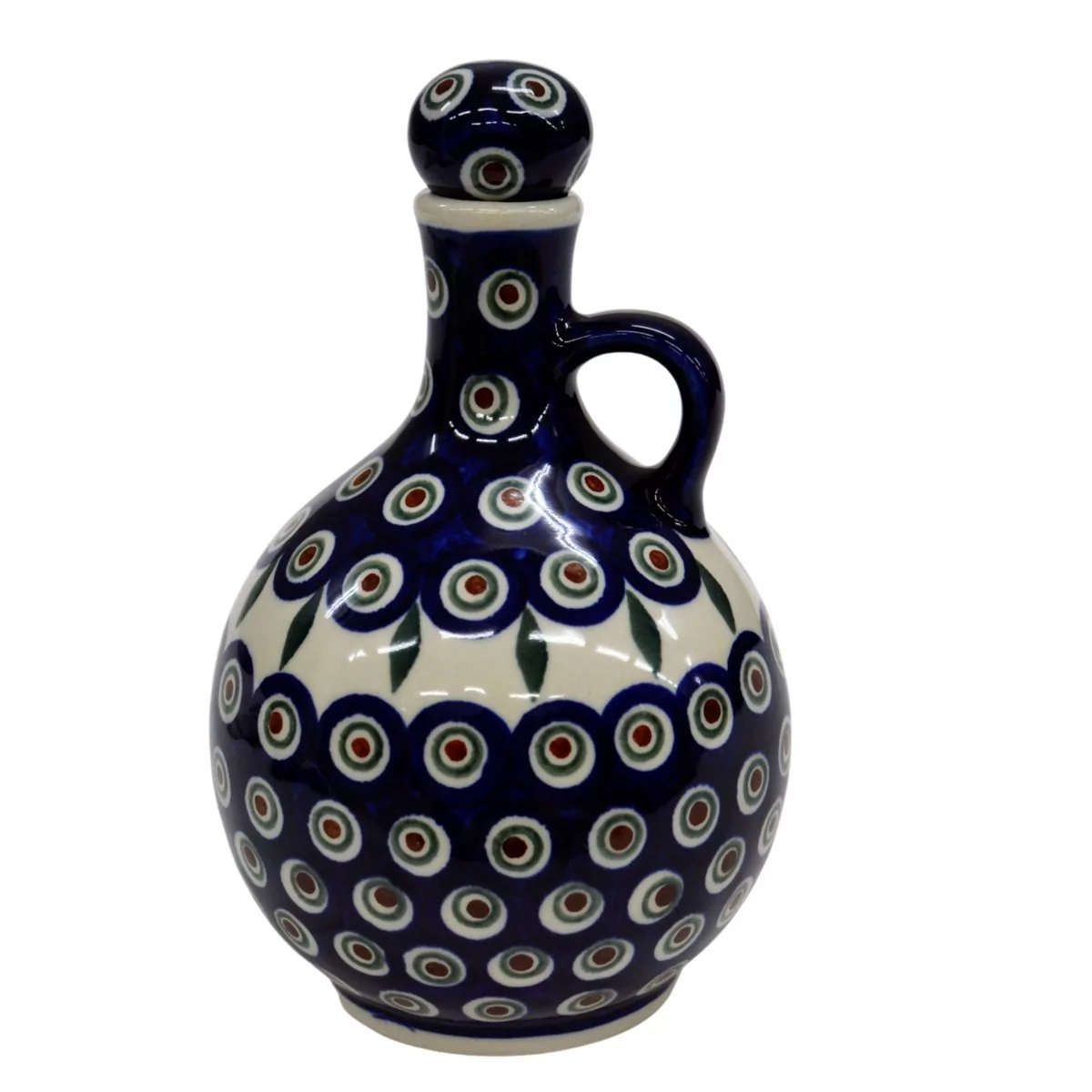 Ceramiczna butelka kula Ceramika Bolesławiec
