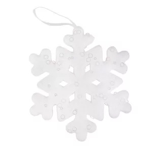 Arpex, Lśniąca śnieżynka 15cm - Zabawki kreatywne - miniaturka - grafika 1