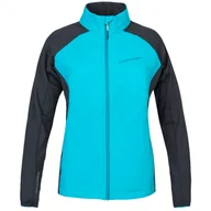 Bluzy sportowe damskie - Bluza damska Hannah Makana Rozmiar: S / Kolor: niebieski/ciemnoszary - miniaturka - grafika 1