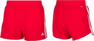 Spodenki damskie adidas Woven 3-Stripes Sport Shorts czerwone GN3108-S - Spodenki męskie - miniaturka - grafika 1