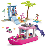 Klocki - MEGA Barbie  - Wymarzona łódź Malibu - miniaturka - grafika 1