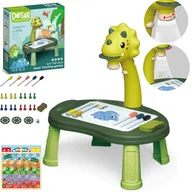 Tablice dla dzieci - Projektor Do Rysowania Dinozaur Stolik Chińczyk 41 - miniaturka - grafika 1