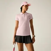 Koszulki i topy damskie - Regatta Koszulka damska polo Remex II Różowy, Rozmiar: 40 - miniaturka - grafika 1