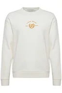 Bluzy męskie - CASUAL FRIDAY Męska bluza CFSage Relaxed Sweat w. Embroidery Sweatt, 110602/Snow White, L, 110602/Snow White - miniaturka - grafika 1