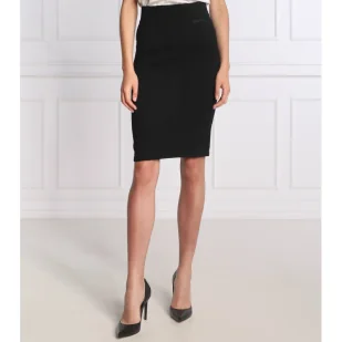 Calvin Klein Wełniana spódnica - Spódnice - miniaturka - grafika 1