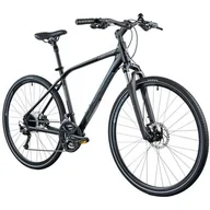 Rowery - Indiana X-Cross 4.0 M19 Czarny - miniaturka - grafika 1