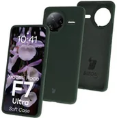 Etui i futerały do telefonów - Bizon Silikonowe etui Soft Case do Xiaomi POCO F7 Ultra, ciemnozielone - miniaturka - grafika 1