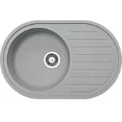 Zlewozmywaki - FRANKE PAMIRA 611 ROG 611 KAMIENNY SZARY 114.0676.331 - miniaturka - grafika 1