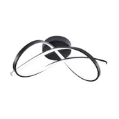 Lampy sufitowe - Paul lampa sufitowa 1xLED/30W czarna 19602C-BK - miniaturka - grafika 1