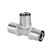 Łączniki, trójniki, kształtki - Trójnik Pex zaprasowany 16 x 16 x 16 - miniaturka - grafika 1