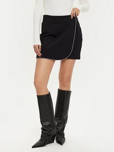 Guess Spódnica mini W5RD85 KCMU2 Czarny Regular Fit - Spódnice - miniaturka - grafika 1
