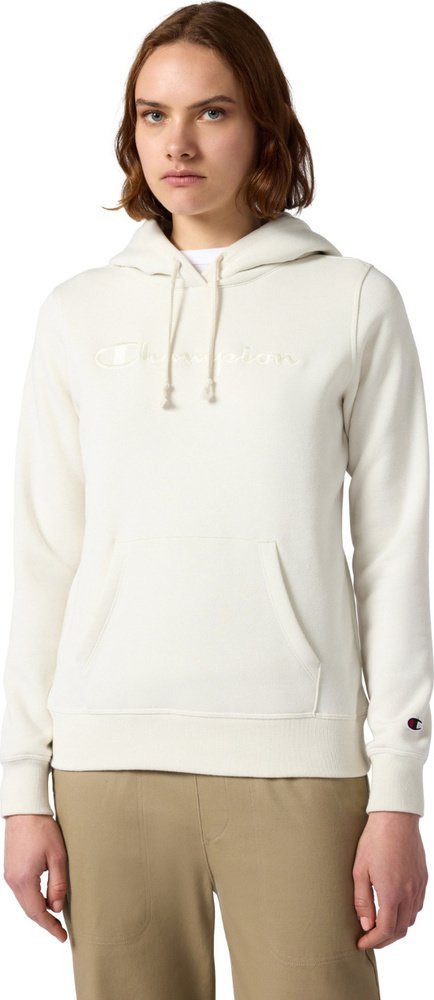 Champion Bluza damska Champion Hooded Sweatshirt kremowa 118379 WW056 L