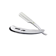 Maszynki do golenia i wkłady - Maszynka do golenia z 10 ostrzami - stal nierdzewna - srebrna - miniaturka - grafika 1