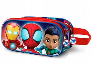 Piórnik saszetka podwójny 3D SPIDERMAN SPIDEY - Piórniki - miniaturka - grafika 1