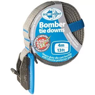 Sea To Summit Bomber Pasek mocujący 4,0m, blue 2020 Mocowanie bagaży SOLBTD4 - Akcesoria turystyczne - miniaturka - grafika 1