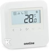 Regulatory i termostaty - Onnline Bezprzewodowy, dobowy regulator temperatury sieci ZigBee HTRS-RF(30) - miniaturka - grafika 1