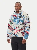 Bluzy męskie - Napapijri Polar NP0A88TC Beżowy Regular Fit - miniaturka - grafika 1