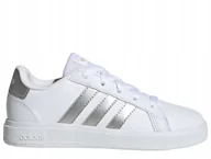 Buty sportowe damskie - Buty damskie młodzieżowe sportowe białe adidas Grand Court 2 GW6506 39 1/3 - miniaturka - grafika 1