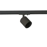 Lampy pozostałe - Reflektor szynowy 1-fazowy ALIA BASE GU10 + ring osobno - czarny matowy - miniaturka - grafika 1