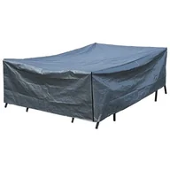 Pokrowce na meble ogrodowe - Pokrowiec na meble 330 x 200 x 88 cm szary - miniaturka - grafika 1