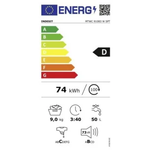Pralka Indesit MTWC91083WSPT - Pralki - miniaturka - grafika 4