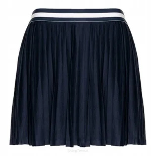 Spódniczka tenisowa Wilson Team Pleated granatowa L - Sukienki i spódnice sportowe - miniaturka - grafika 1