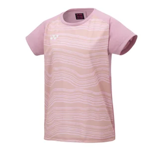 Koszulka damska Yonex Women's Crew Neck Shirt YW0050 Smoke Pink S - Koszulki sportowe damskie - miniaturka - grafika 1