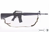 Repliki - broń - Denix model Replika m16a1 karabin szturmowy z pasem - Wietnam 9133 - miniaturka - grafika 1