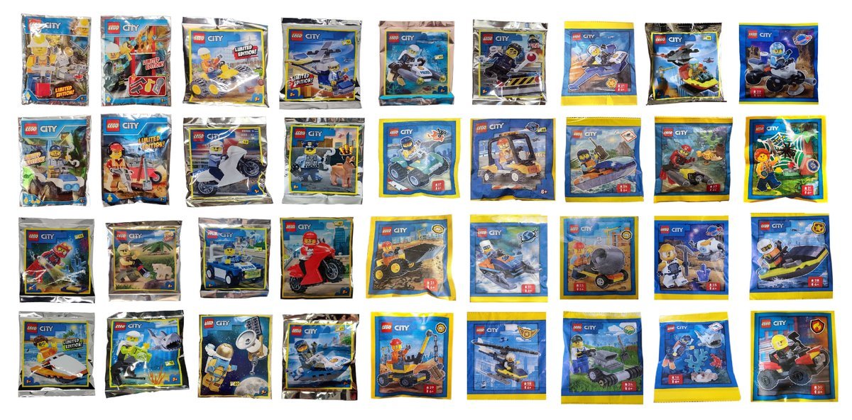 Klocki LEGO City - Zestaw 36 Polybag - CT40