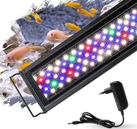 Oświetlenie akwarium - NN LA40 lampa akwariowa lampka oświetlenie do akwarium belka LED RGBWP 35,5 cm 12W - miniaturka - grafika 1