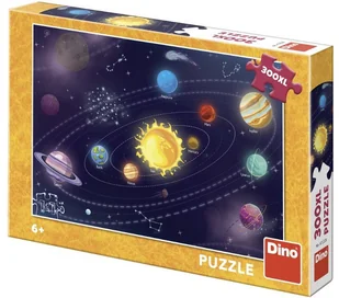 Puzzle klasyczne 300 elementów, Układ Słoneczny, Dino - Puzzle - miniaturka - grafika 1