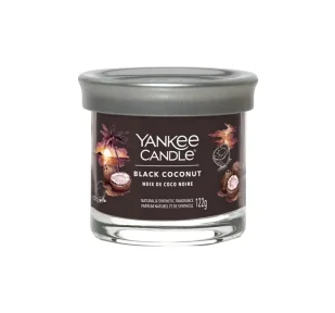 Yankee Candle Signature świeca zapachowa tumbler Black Coconut 122g - Świece - miniaturka - grafika 1