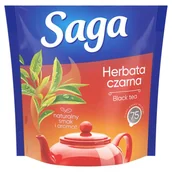 Herbata - Saga Herbata czarna 105 g (75 torebek) - miniaturka - grafika 1