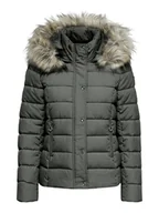 Kurtki damskie - ONLY Kurtka pikowana w kolorze szarym - miniaturka - grafika 1