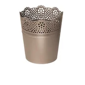 Donice - Doniczka LACE - MOCCA - miniaturka - grafika 1