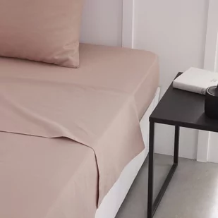 Blat 100% bawełna jakość 144 nici, w jednolitych kolorach. Różowy 240x270cm - Prześcieradła - miniaturka - grafika 1