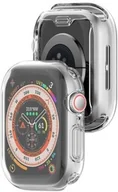 Akcesoria do smartwatchy - Bizon Etui z osłoną ekranu Case Watch Felipe do Apple Watch 10 (42mm), przezroczyste - miniaturka - grafika 1