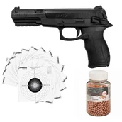 Wiatrówki pistolety - Umarex DX17 4,5 mm + BB + tarcze - miniaturka - grafika 1