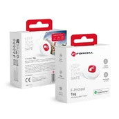 Lokalizatory GPS - Forcell F-Tag F01 biały - miniaturka - grafika 1