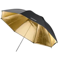 Inne akcesoria studyjne - Walimex Reflex Umbrella black/golden 2 lay 109cm 17663 - miniaturka - grafika 1