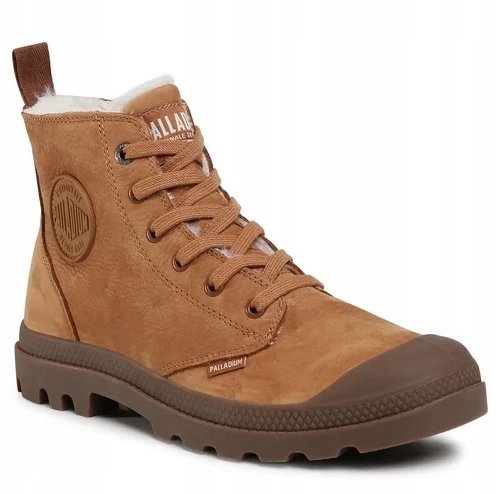 Palladium Pampa Hi Zip WL Brązowe 42,5 05982-257-M