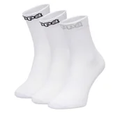 Skarpetki damskie - Skarpety długie Kappa CEO_KR_KAPPA_ 004_W_AW25 Biały - miniaturka - grafika 1