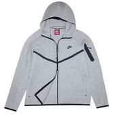 Bluzy męskie - Bluza męska Nike Tech Fleece Windrunner Full-Zip HV0949-063 - szara - miniaturka - grafika 1