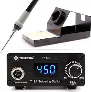Techrebal LUTOWNICA TECHREBAL T12 NIEZBĘDNIK DLA ELEKTRONIKA - Lutownice - miniaturka - grafika 1