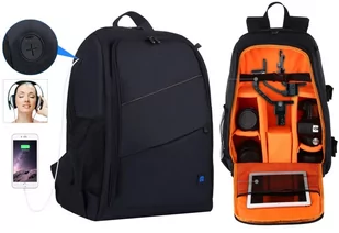 PLECAK FOTOGRAFICZNY NA APARAT CANON NIKON LAPTOP - Paski, szelki, uprzęże foto - miniaturka - grafika 1