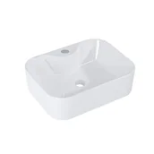 Umywalki - Sensea Umywalka ceramiczna nablatowa Suri 48 - miniaturka - grafika 1