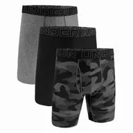 Majtki męskie - Męskie bokserki Under Armour Perf Tech Nov 9in Rozmiar: M / Kolor: szary - miniaturka - grafika 1