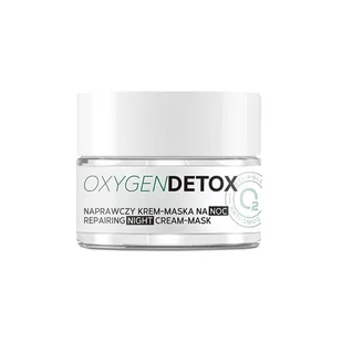 Mincer Pharma Pharma Oxygen Detox naprawczy krem-maska na noc No.1503 50ml 49259-uniw - Maseczki do twarzy - miniaturka - grafika 2