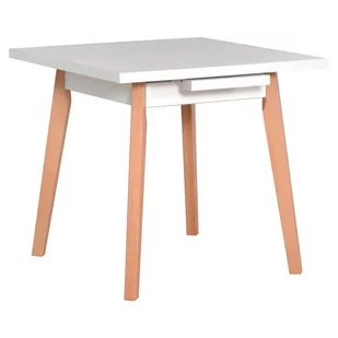 Stół drewniany OSLO 1 L laminat 80x80/110 - Stoły - miniaturka - grafika 1