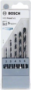 Bosch 2607002824 5 Wierteł Krętych Pointteq - Materiały ścierne - miniaturka - grafika 1